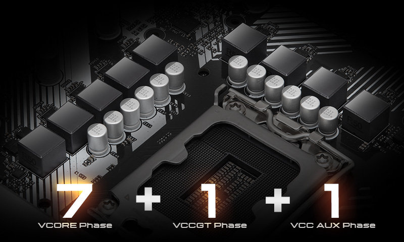 7+1+1 Power Phase Design